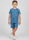 Select - Pijama Infantil Masculino Verde - variação: Azul