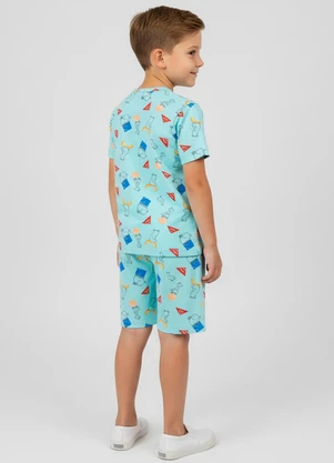 Select - Pijama Infantil Masculino Azul - SELECT