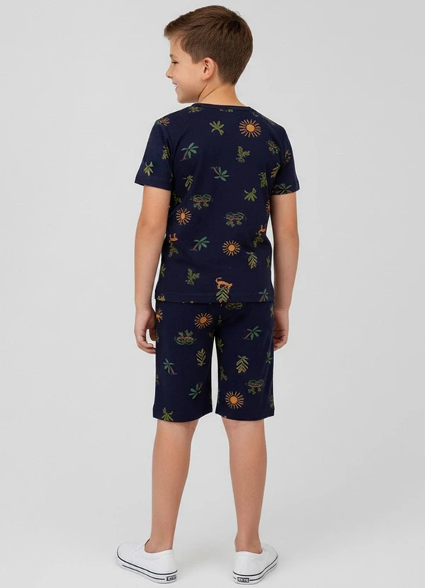 Select - Pijama Infantil Masculino Azul 2