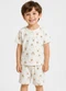 Select - Pijama Infantil Masculino em Cotton Bege - variação: Bege