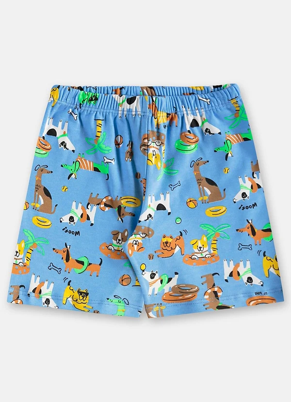 Up Baby - Pijama Infantil Masculino em Suedine Up Baby Bege 5