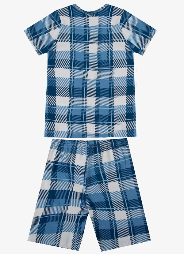Select - Pijama Infantil Masculino Estampado Azul 2
