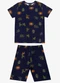 Select - Pijama Infantil Masculino Estampado Azul - variação: Azul