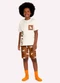 Kyly - Pijama Infantil Menino Cachorrinhos Branco - variação: Cinza