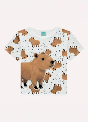 Kyly - Pijama Infantil Menino Capivaras Cinza - KYLY
