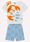 Kyly - Pijama Infantil Menino Caranguejo Cinza - variação: Cinza