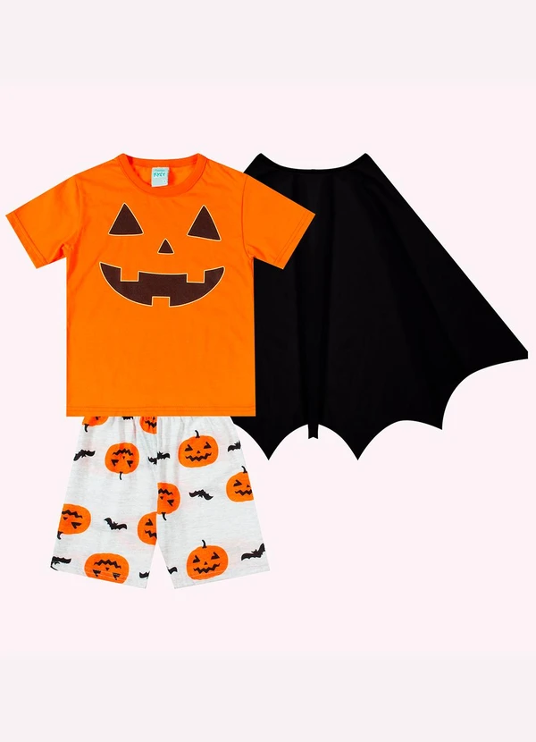 Kyly - Pijama Infantil Menino com Capa Cinza 5