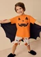 Kyly - Pijama Infantil Menino com Capa Laranja - variação: Laranja