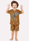 Kyly - Pijama Infantil Menino Dinossauro Amarelo - variação: Amarelo