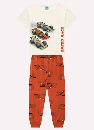 Kyly - Pijama Infantil Menino em Algodão Cinza - KYLY