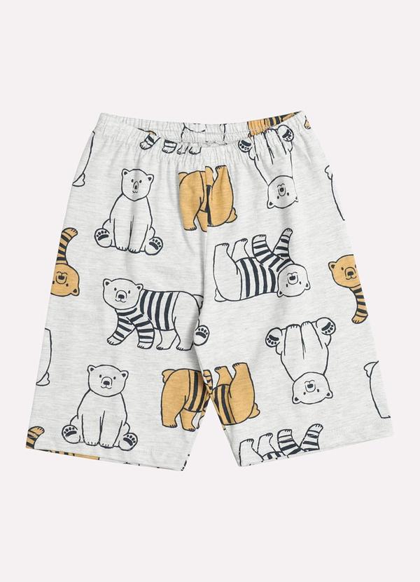 Kyly - Pijama Infantil Menino Estampado Cinza 4