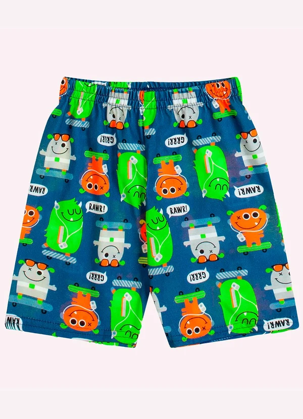 Kyly - Pijama Infantil Menino Monstrinhos Branco 3