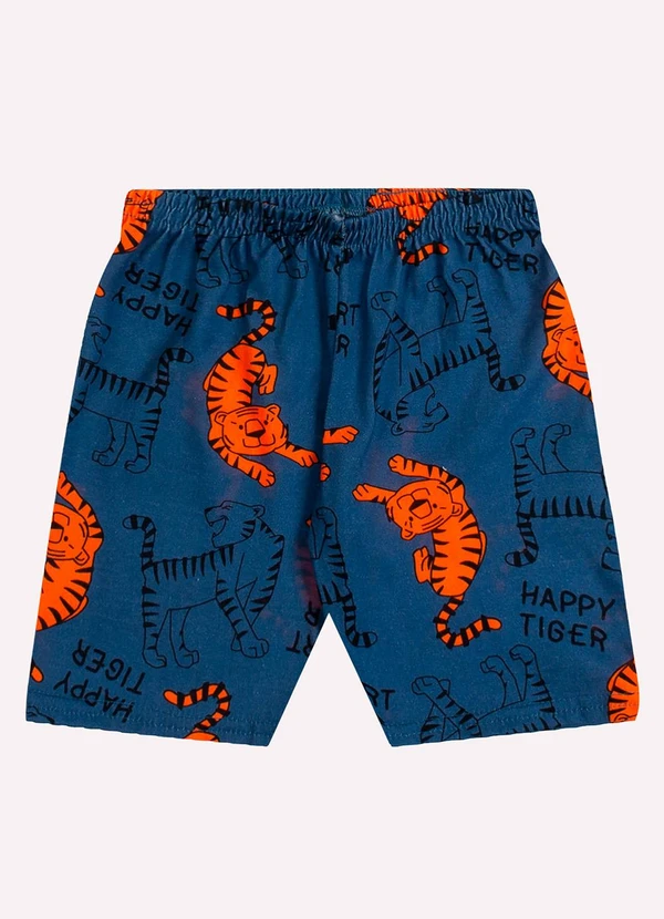 Kyly - Pijama Infantil Menino Tigre Branco 2