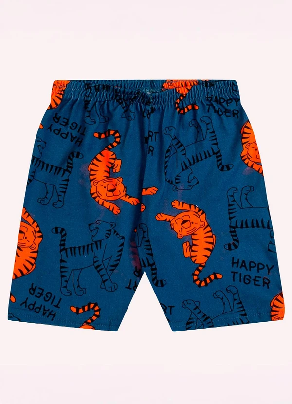 Kyly - Pijama Infantil Menino Tigre Branco 3