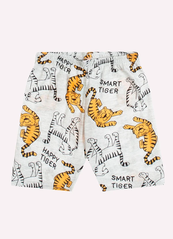 Kyly - Pijama Infantil Menino Tigre Cinza 2