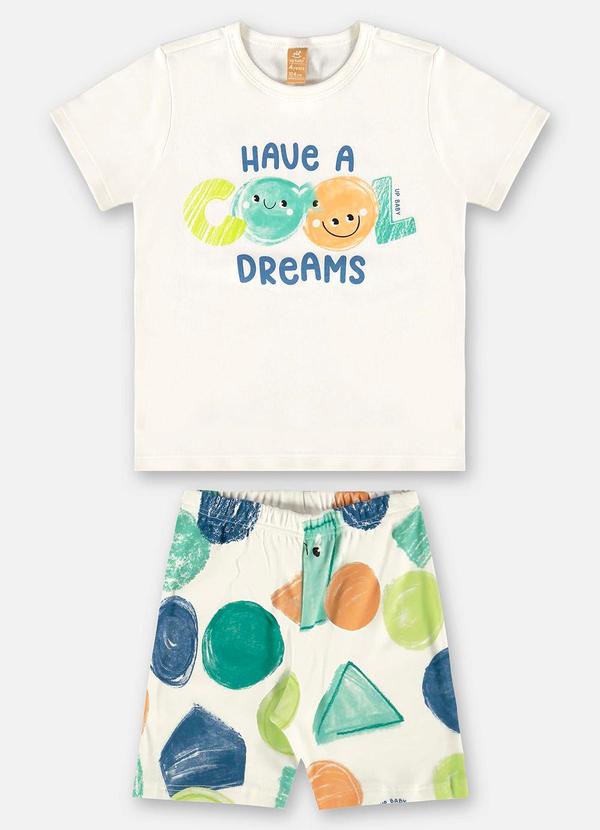 Up Baby - Pijama Infantil para Menino Bege 2