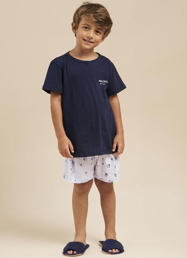 Aurora Joaquina - Pijama Manga Curta Infantil Estampado