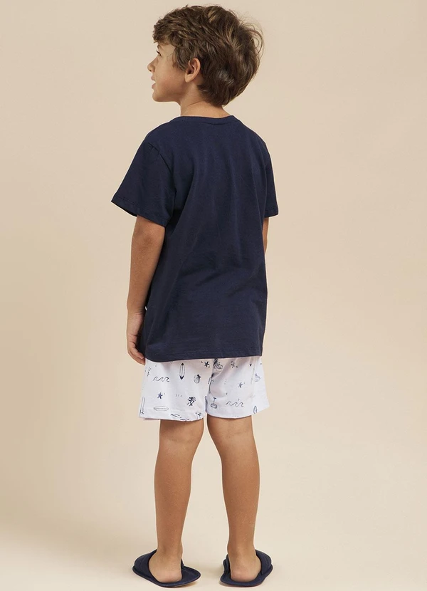 Aurora Joaquina - Pijama Manga Curta Infantil Estampado 2