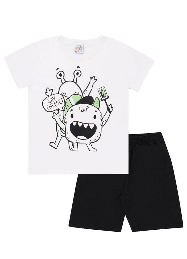 Pulla Bulla - Pijama Masculino Branco