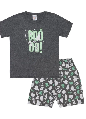 Pulla Bulla - Pijama Masculino Cinza - PULLA BULLA