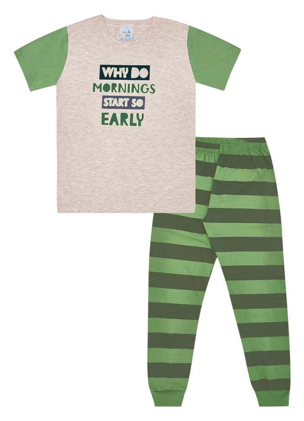 Pulla Bulla - Pijama Masculino Cinza