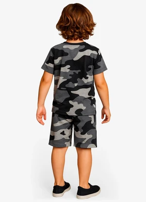 Rovi Kids - Pijama Masculino Infantil Cinza - ROVI KIDS