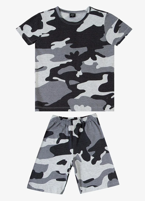 Rovi Kids - Pijama Masculino Infantil Cinza 3