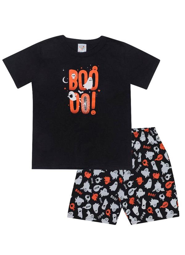 Pulla Bulla - Pijama Masculino Preto