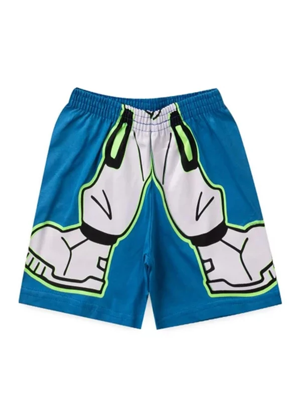 Atelie da Crianca - Pijama Masculino Verão Astronauta Azul 3