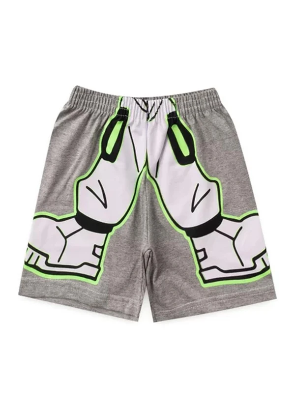 Atelie da Crianca - Pijama Masculino Verão Astronauta Cinza 3