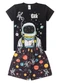 Atelie da Crianca - Pijama Masculino Verão Astronauta Preto - variação: Preto