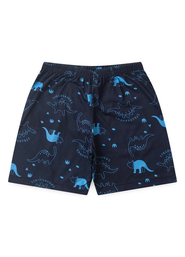 Atelie da Crianca - Pijama Masculino Verão Dino Azul 3