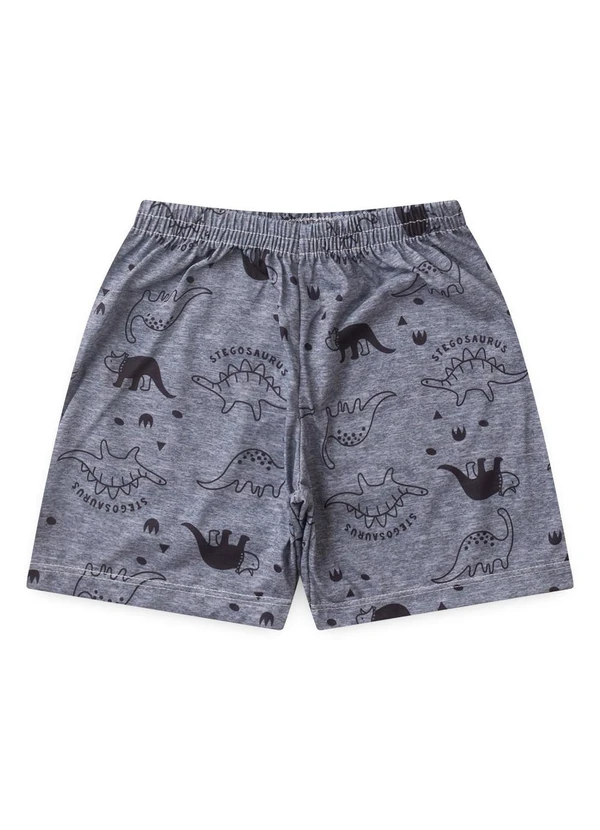 Atelie da Crianca - Pijama Masculino Verão Dino Preto 3