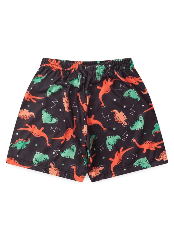 Atelie da Crianca - Pijama Masculino Verão Dino Space Cinza 3