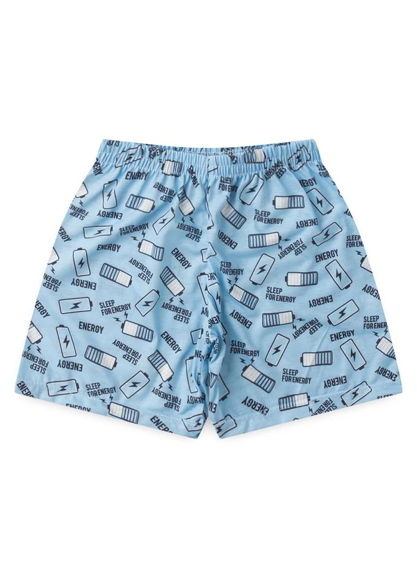 Atelie da Crianca - Pijama Masculino Verão Energy Branco 3