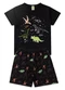 Atelie da Crianca - Pijama Masculino Verão Dinossauros Preto - variação: Preto