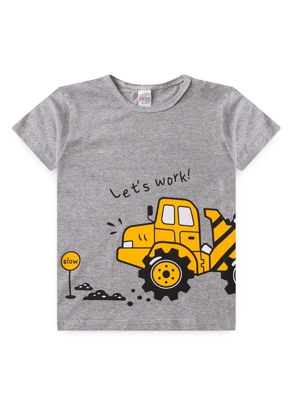 Atelie da Crianca - Pijama Masculino Verão Máquina Cinza 2