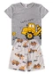 Atelie da Crianca - Pijama Masculino Verão Máquina Cinza - variação: Cinza