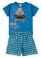 Atelie da Crianca - Pijama Masculino Verão Morcego Preto - variação: Azul