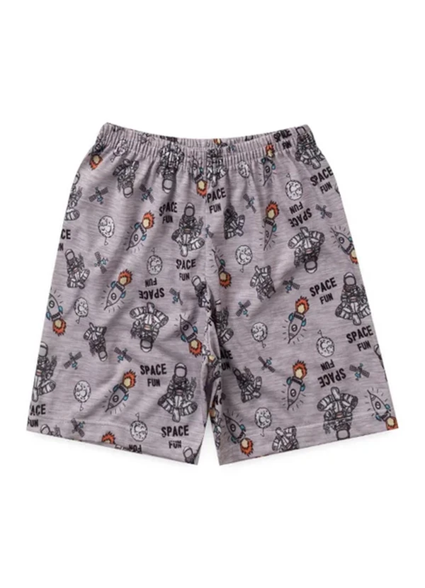 Atelie da Crianca - Pijama Masculino Verão Space Fun Preto 4