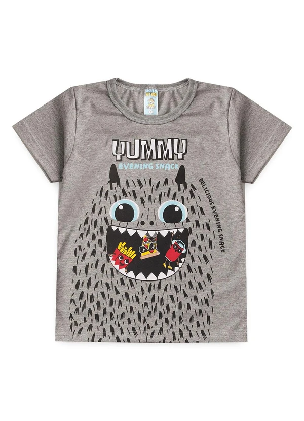 Atelie da Crianca - Pijama Masculino Verão Yummy Cinza 2