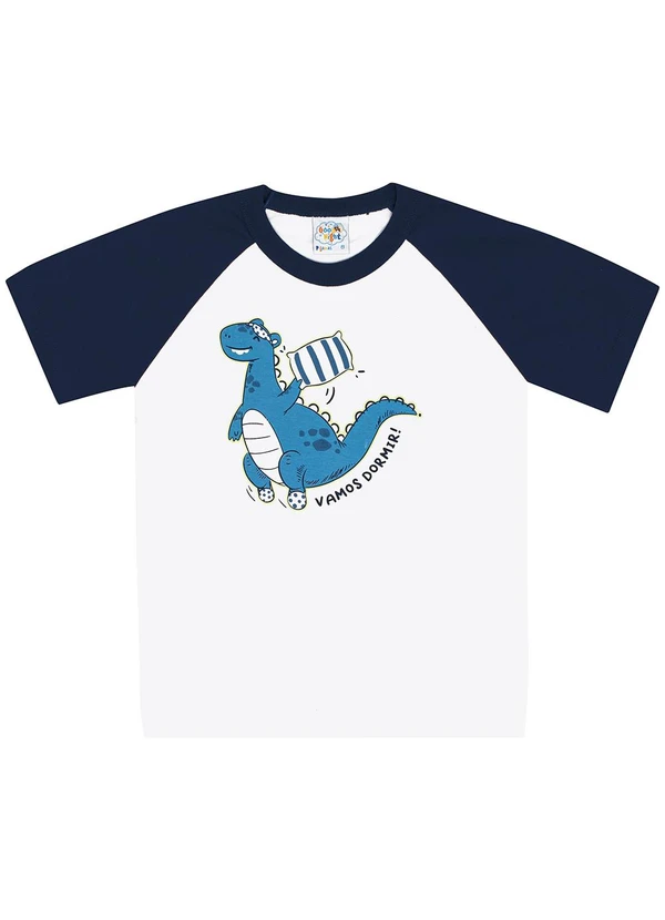 Pulla Bulla - Pijama Meia Malha Branco 2