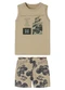 Malwee Kids - Pijama Off Road Adventure Bege - variação: Bege