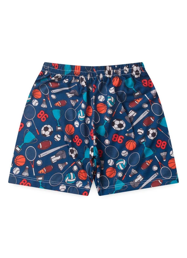 Atelie da Crianca - Pijama Verão Futebol Cinza 3