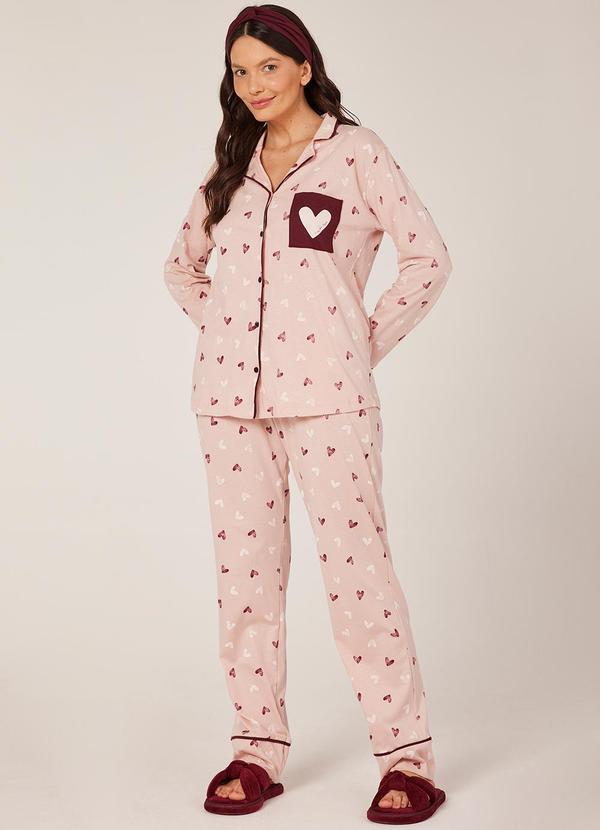 Anna Kock - Pijama Americano Longo Estampado
