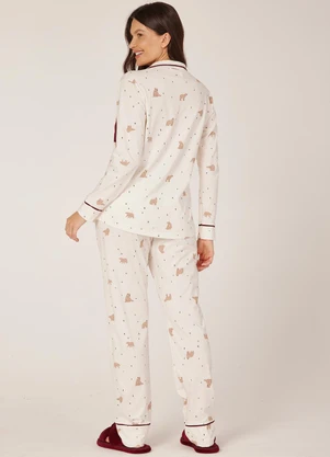 Anna Kock - Pijama Americano Longo Estampado - ANNA KOCK