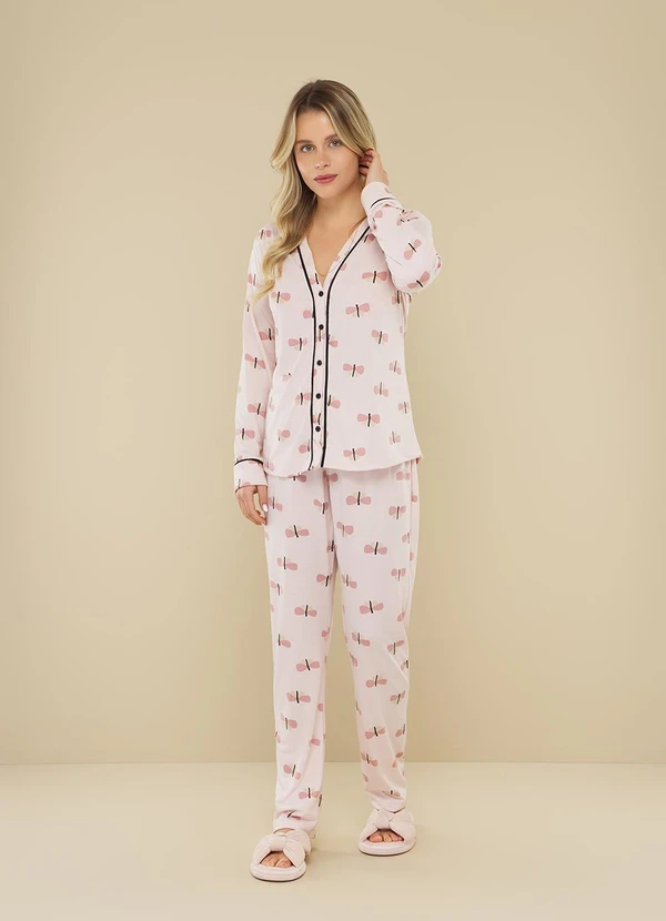 Aurora Joaquina - Camisaria Manga Longa Estampado