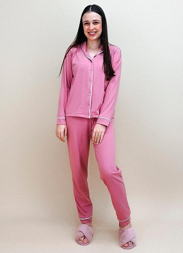 Soft Bonni - Pijama Adulto Feminino Rosa
