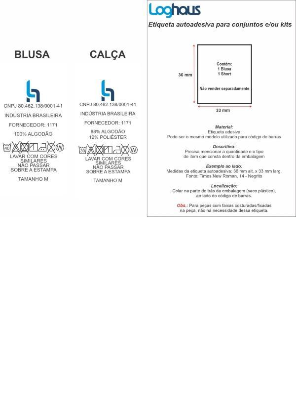 Alma Dolce - Pijama Bordô/Mescla em Malha 3