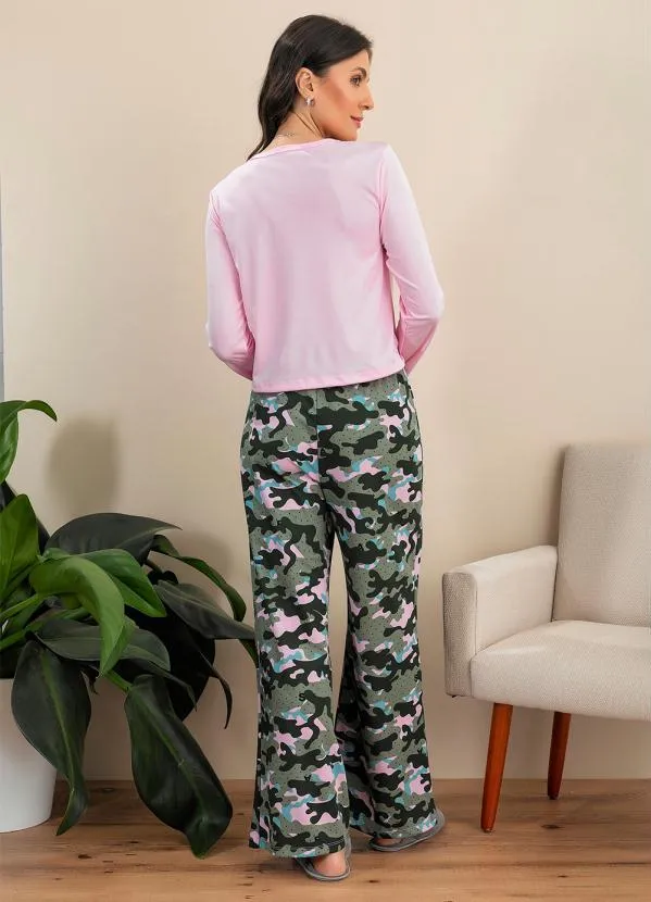 Alma Dolce - Pijama Camuflado em Malha 2